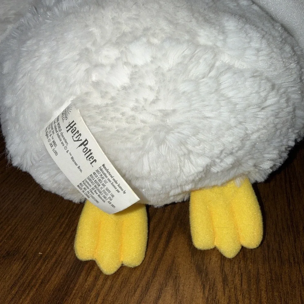 Harry Potter Hedwig Snowy Owl Plush Toy 12 Inches Stuffed Animal